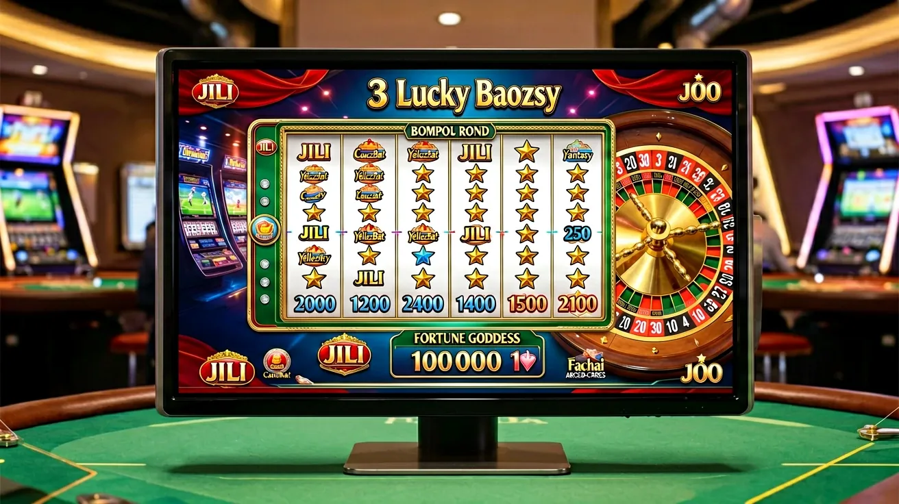 ဆုကြေးလည်ဘောလုံး (prize wheel) ၏ အပိုင်းခွဲများပေါ်တွင် ဆုအဆင့်များ မီးလင်းနေပြီး ဘောနပ်စ်ရရှိမှု အခြေအနေကို ပြသထားသော မြင်ကွင်း