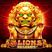 5 Lions Megaways — Pragmatic Play စလော့ | A80
